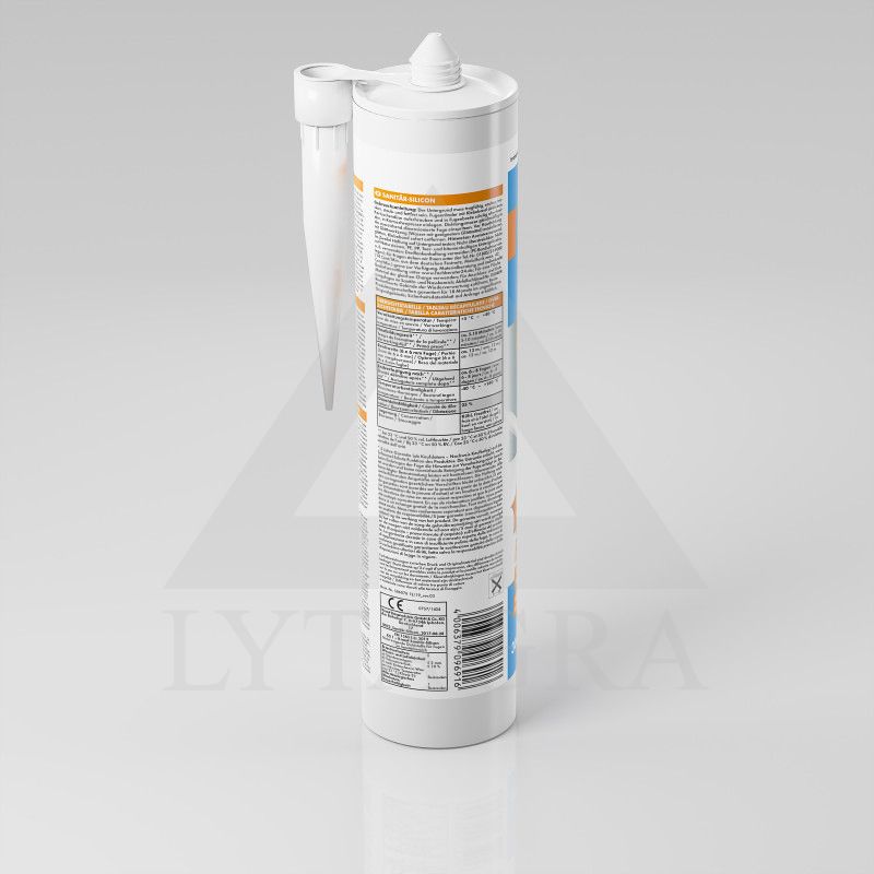 Sanitarinis silikonas KNAUF SANITARINIS SILIKONAS 300 ML TRANSPARENT (BESPALVIS)