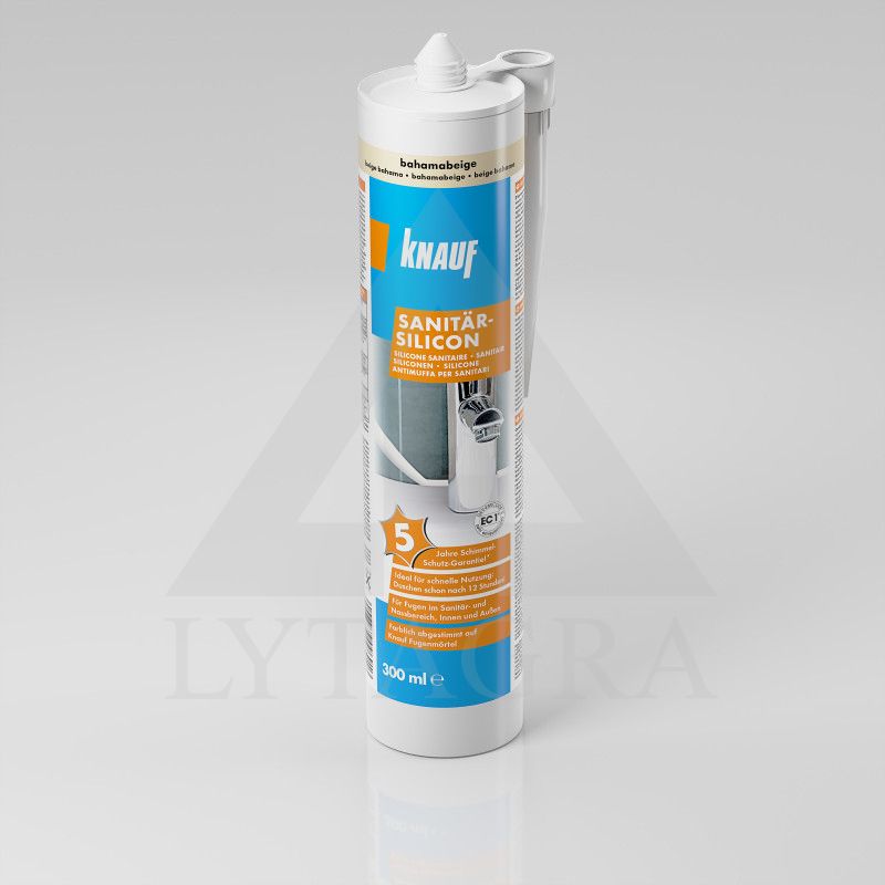 Sanitarinis silikonas KNAUF BAHAMABEIGE 300ML