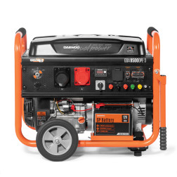 Benzininis elektros generatorius 8,0 kW Daewoo GDA 9500DPE-3