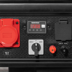 Benzininis elektros generatorius 8,0 kW Daewoo GDA 9500DPE-3