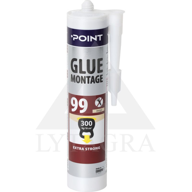 0310299 KLIJAI GLUE MONTAGE POINT 99 YPAČ STIPRŪS