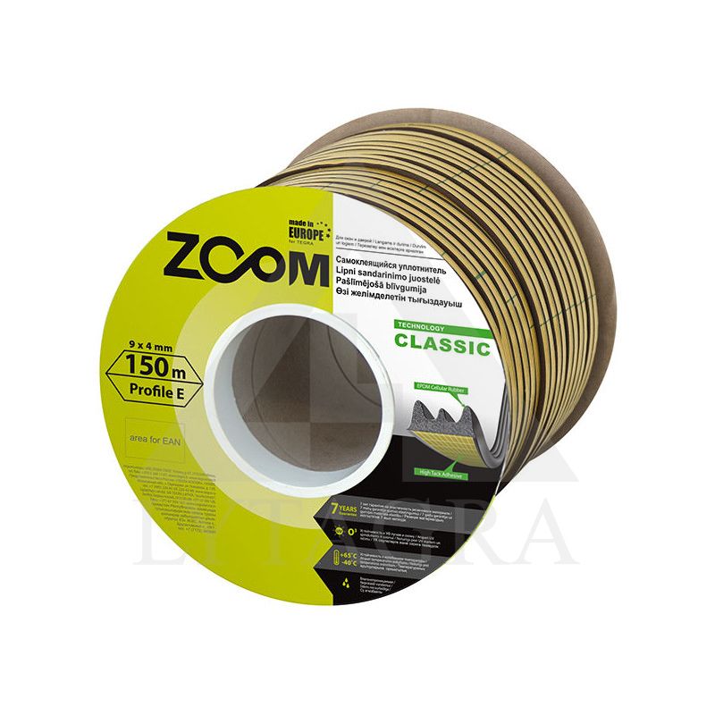 0224110 SAND.JUOST.JUODA CLASSIC 9X4MM 150M ZOOM
