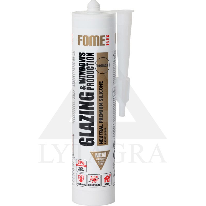 0142018 SILIKONAS STIKLINIM NEUTR PREMIUM 310ML