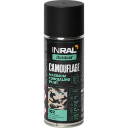 2684001 INRAL CAMOUFLA RAL9021 DEGUT JUOD MAT400ML