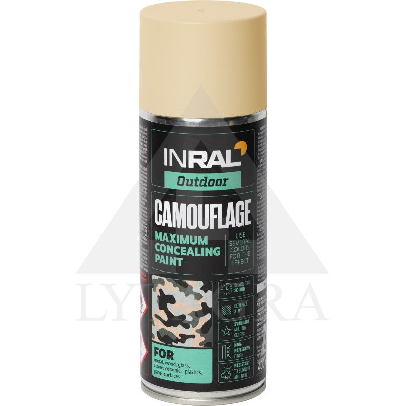 2684005 INRAL CAMOUFLA RAL1001 SMĖLINĖ MAT400ML