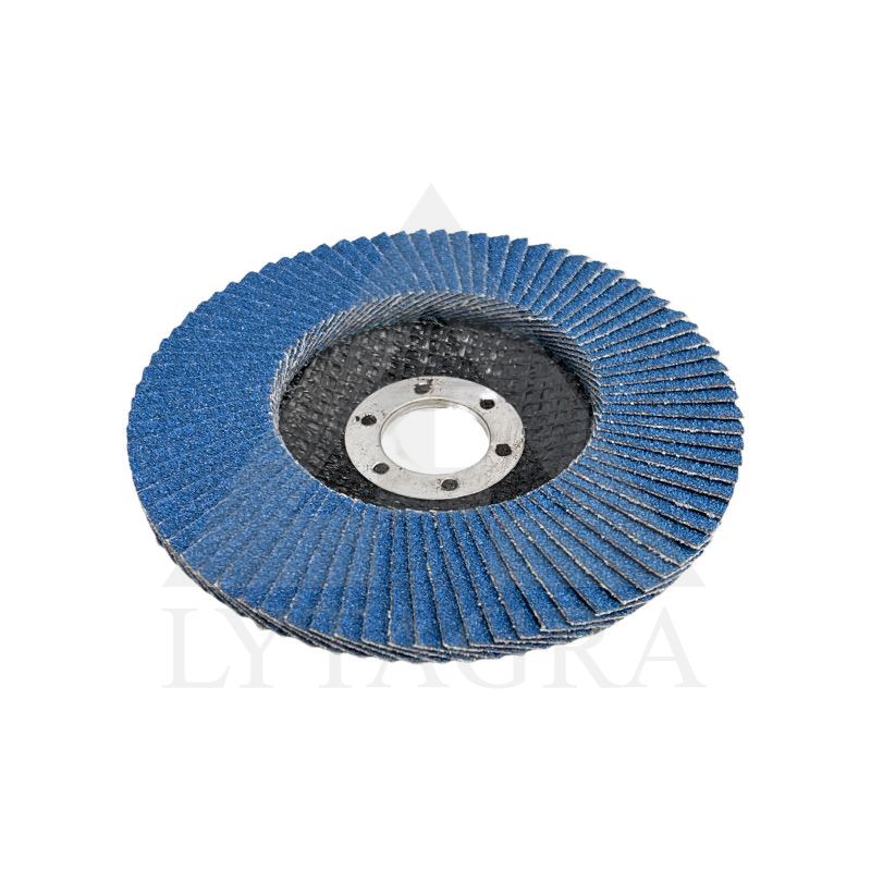 Žiedlapinis šlifavimo diskas Stromtec F12503Z 125x22.23 mm ZA60 KLT-2