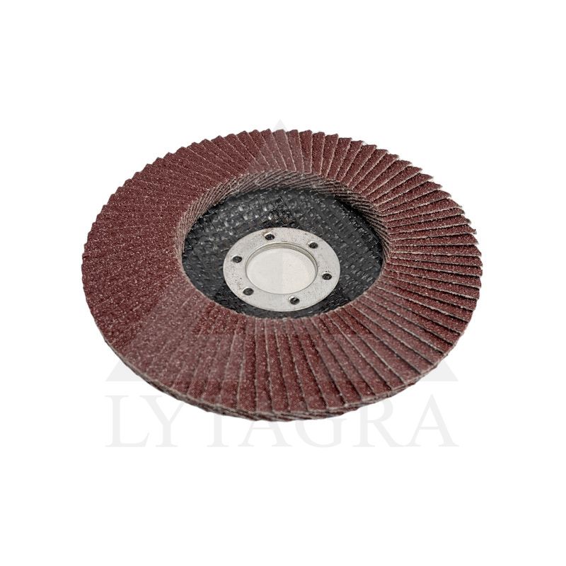 Žiedlapinis šlifavimo diskas Stromtec F12501A 125x22.23 mm P60 KLT-2
