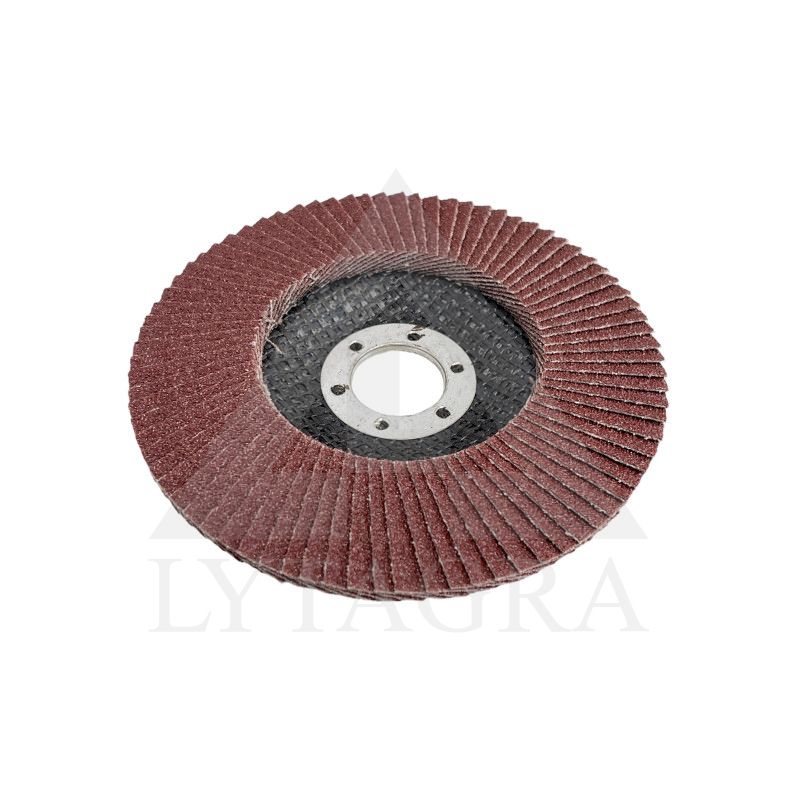 Žiedlapinis šlifavimo diskas Stromtec F12501A 125x22.23 mm P80 KLT-2