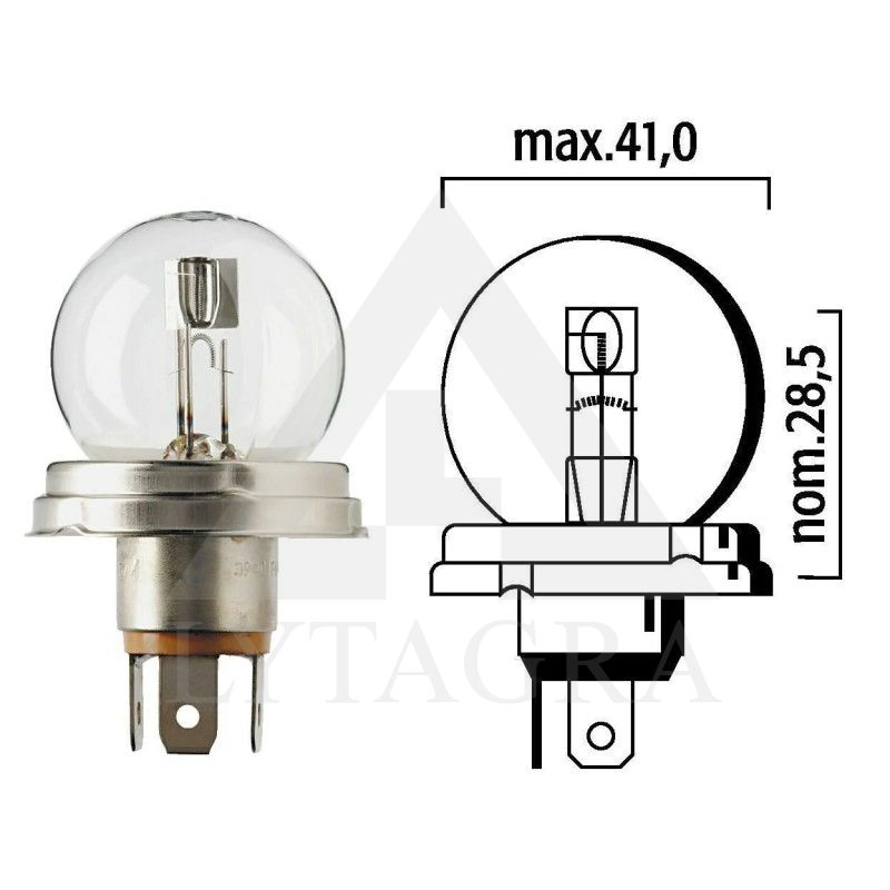 Lemputė 12/45/40 3940 FL