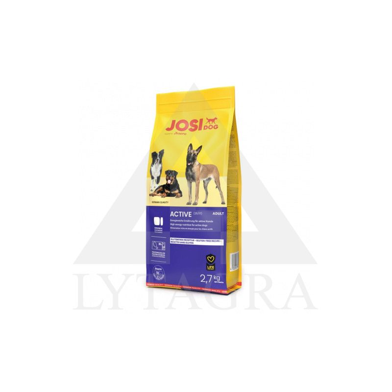 JOSIDOG ACTIVE sausas maistas šunims 2,7 kg JOS0684