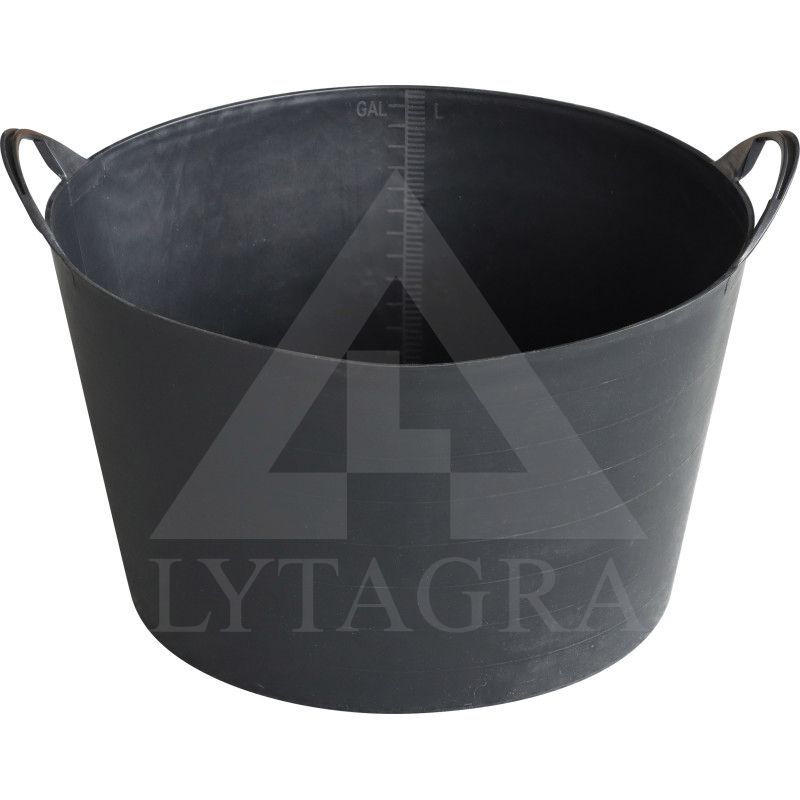 1711604 LANKSTUS PLAST KREPŠYS 65L JUODAS