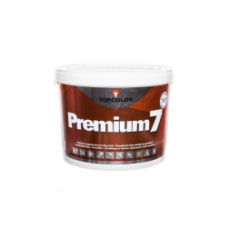 Sienų ir lubų dažai TOPCOLOR PREMIUM 7, matiniai, baltos sp.