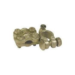 Akumuliatoriaus gnybtas su dvigubu užspaudimu (minusas)