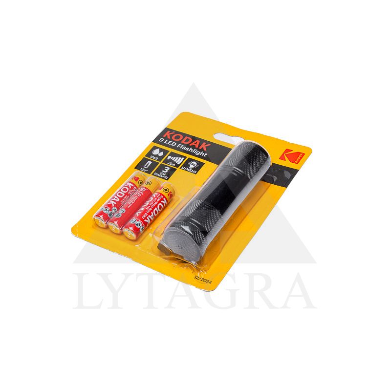 ŽIBINTUVĖLIS LED-9 KODAK-JUOD.