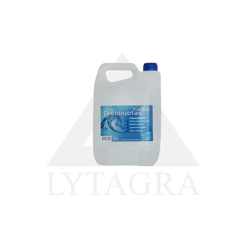 DISTILIUOTAS VANDUO 5L