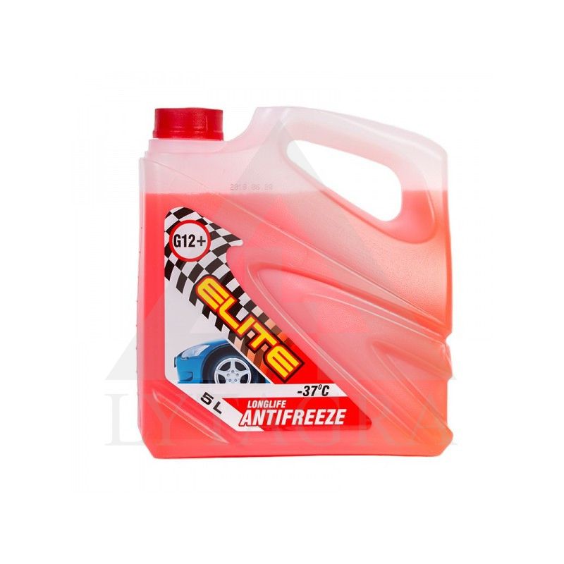 ANTIFRIZAS RAUDONAS G12 (-37C) ELITE 5 L