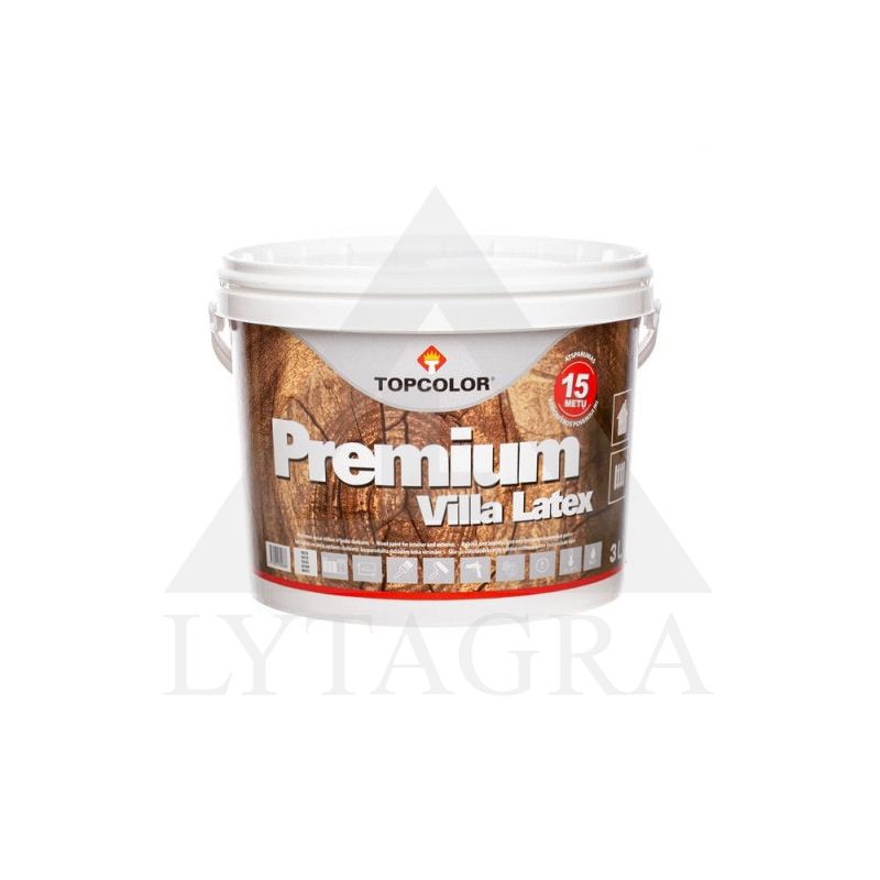 DISPERS. DAŽAI VILLA LATEX 3L-1 GELTONI