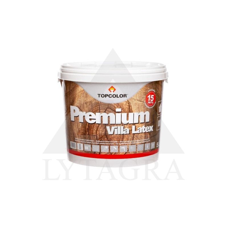 DISPERS.DAŽAI VILLA LATEX 5 L PILKI