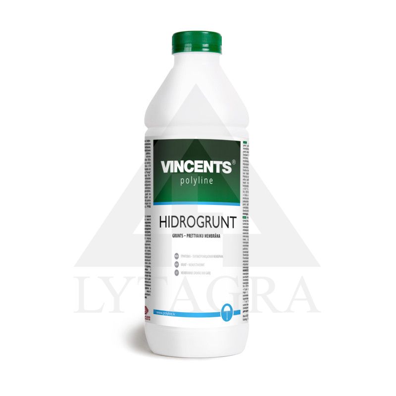 Gruntas hidroizoliacinis HIDROGRUNT 1 l VINCENTS
