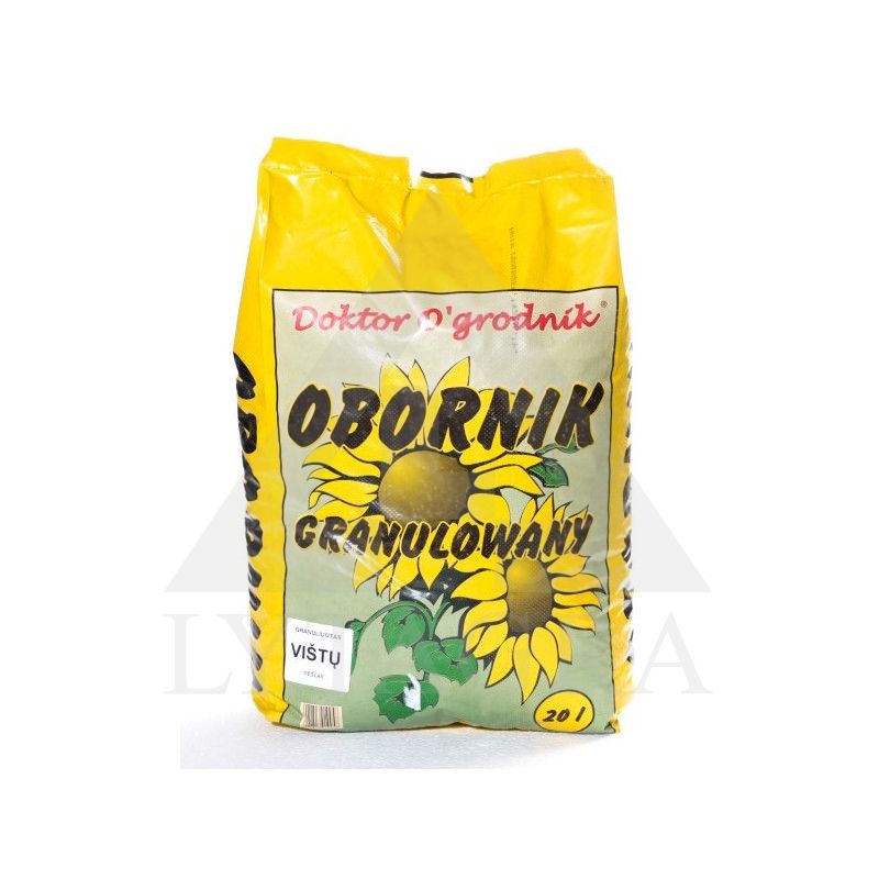 Granuliuotas vištų mėšlas 20l.