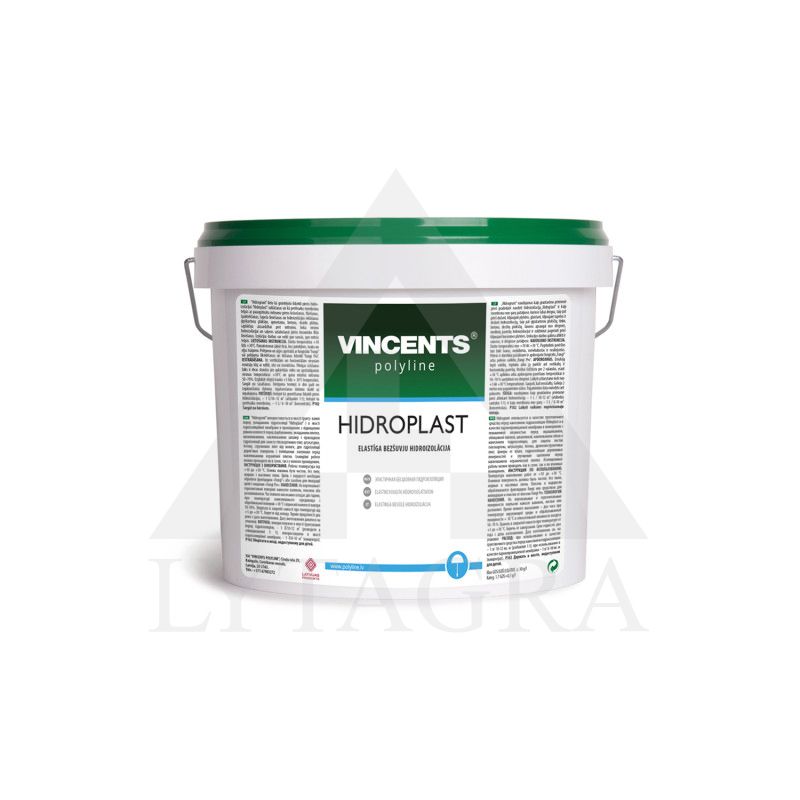 Hidroizoliacija HIDROPLAST 4 kg VINCENTS