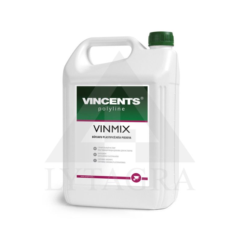 Plastifikatorius VINCENTS VINMIX 10 l