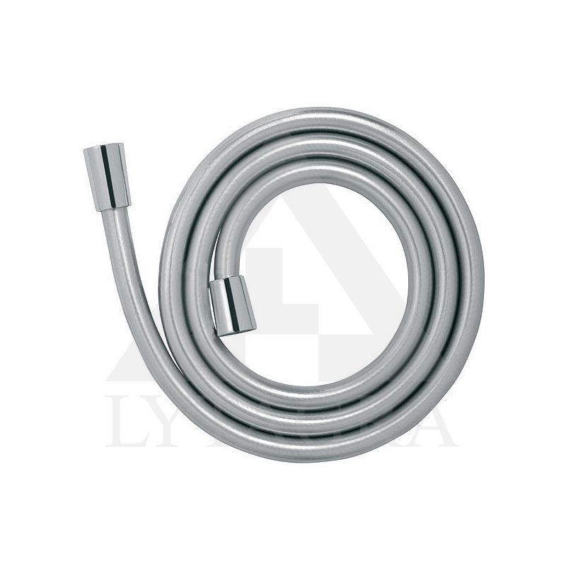 Dušo žarna 150 cm, sidabrinis plastikas
