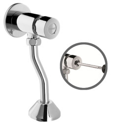 Automatinio išsijungimo pisuaro maišytuvas PRESSTIGE, chromuotas