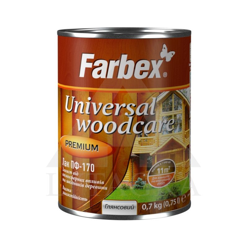 Lakas lauko darbams FARBEX PF-170, blizgus, 0.75 l