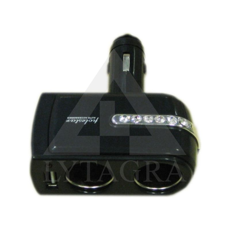ST201 SKIRSTYTUVAS 2 LIZDŲ 1 USB JUNGTIS