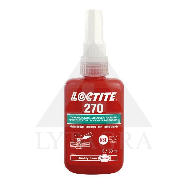 101782:LOCTITE SRIEGIŲ FIKSAVIMO PRIEMONĖ,STIP.270 50ML