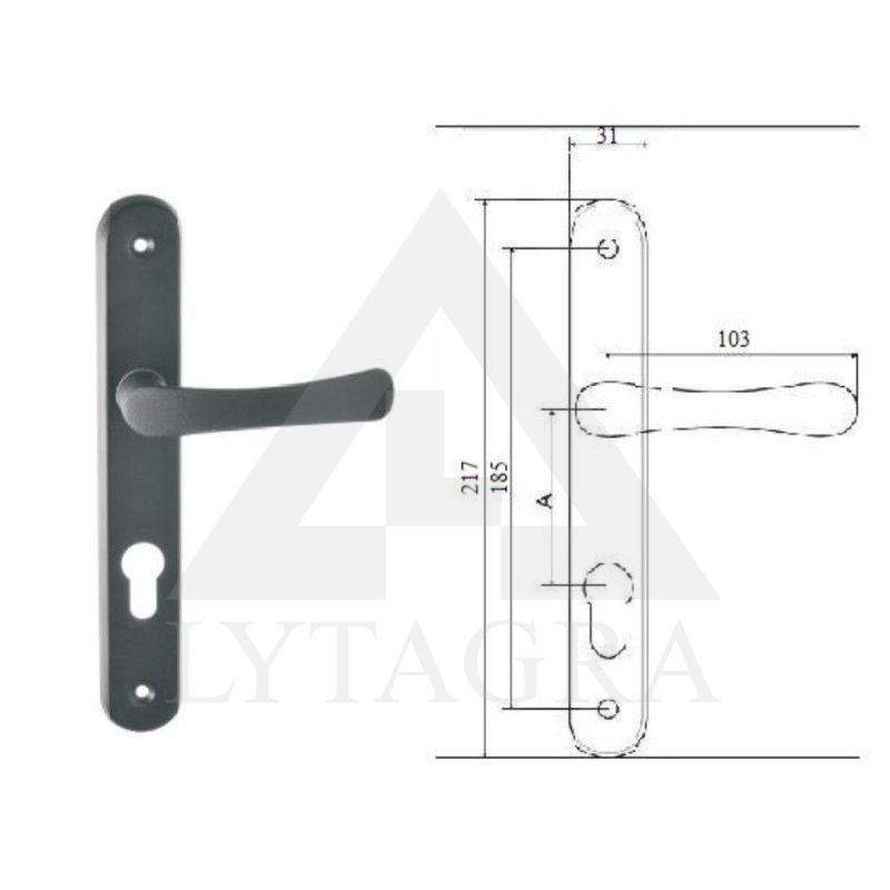 Rankenos Klas 217 31 PZ-85mm matinė