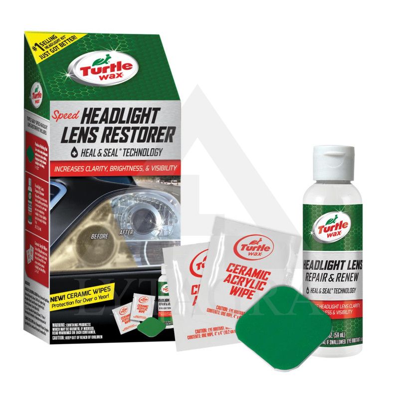 RINKINYS automobilio žibintų atnaujinimui Turtle Wax®