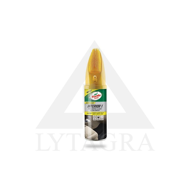 Vidaus valiklis su šepečiu Interior 1 Turtle Wax®, 400 ml