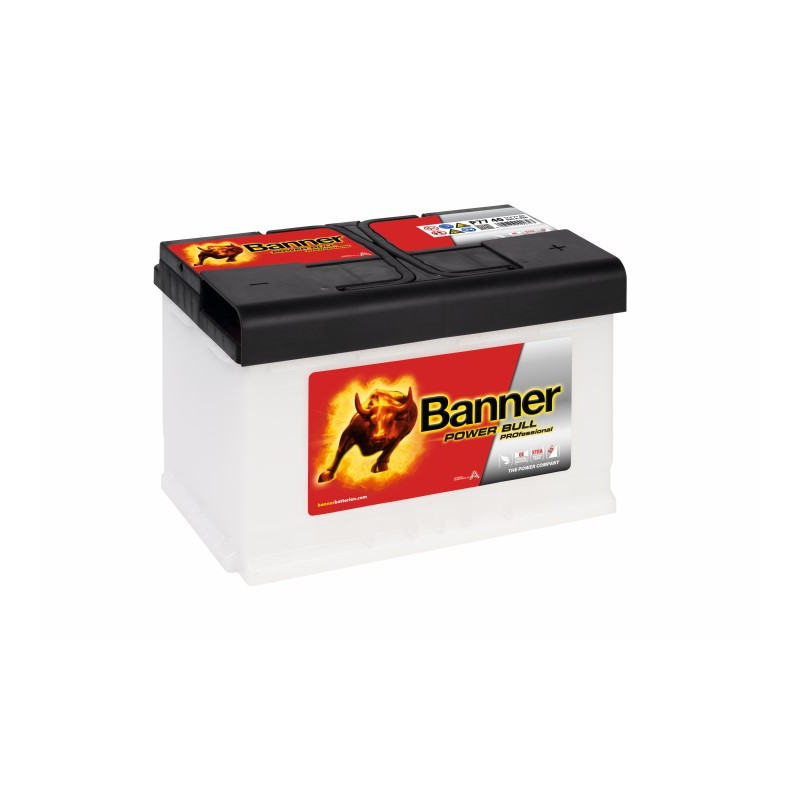Banner 77Ah 700A 12V Power PRO akumuliatorius 278x175x190mm