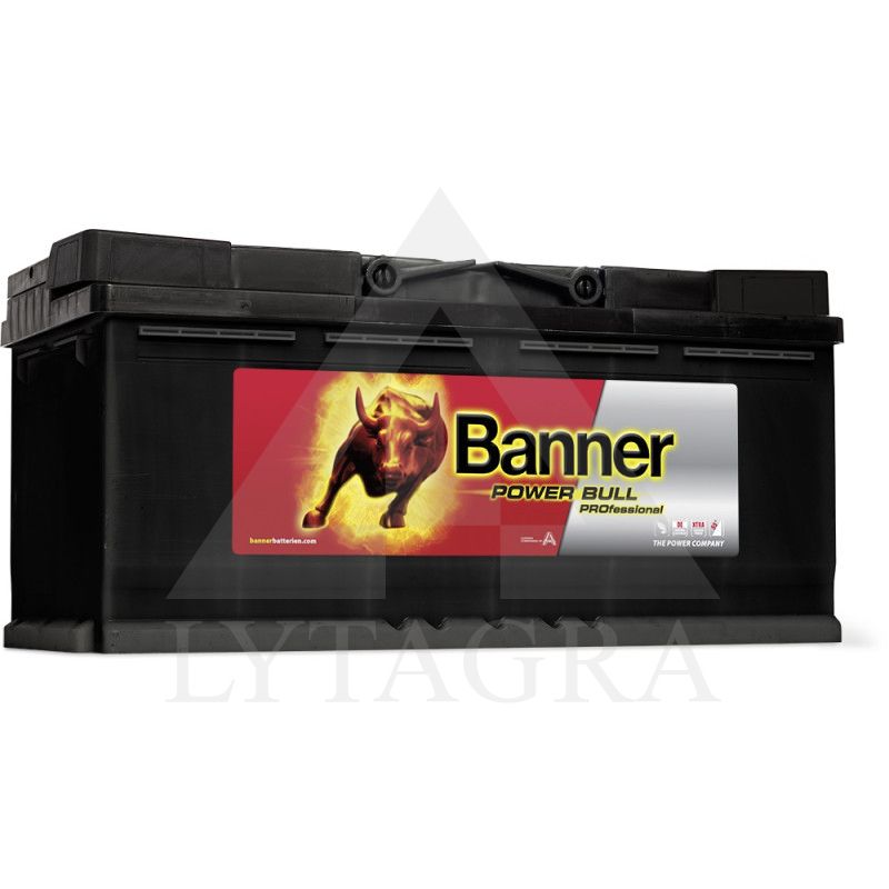 Banner 100Ah 820A 12V Power PRO akumuliatorius 354x175x190mm