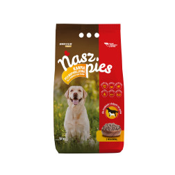 Nasz Pies Visavertis sausas maistas šunims su jautiena 10 kg  NASZPIES-6111014721
