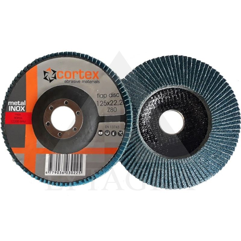 14012 DŠL 125X22 P80 T29 ZA 80M/S CORTEX