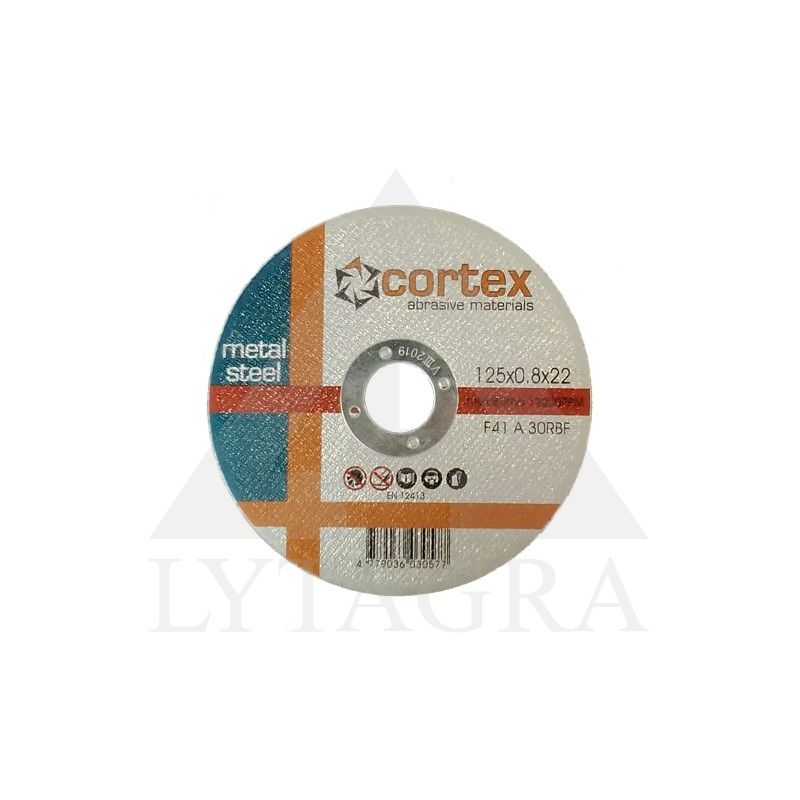 18211 DAA METALUI 125x0.8x22 A30 RBF  F41 80M/S