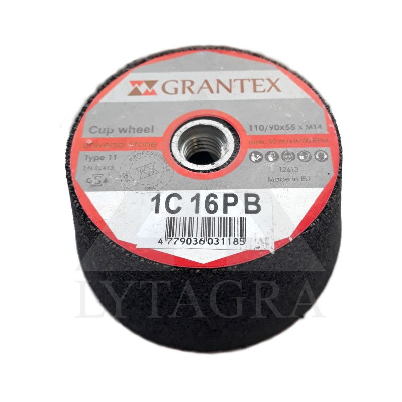 15014 PŠ BETONUI 110/90X55XM14 C60 GRANTEX 50M/S