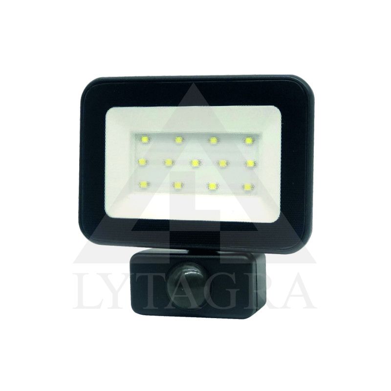 TAMASENS 10W LED lauko prožektorius su PIR judesio jutikliu