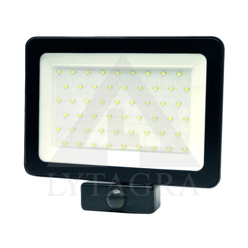 TAMASENS 50W LED lauko prožektorius su PIR judesio jutikliu