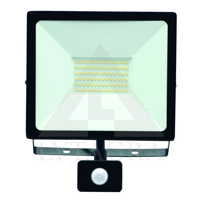 TOLEDOSENS 70W LED lauko prožektorius su PIR judesio jutikliu