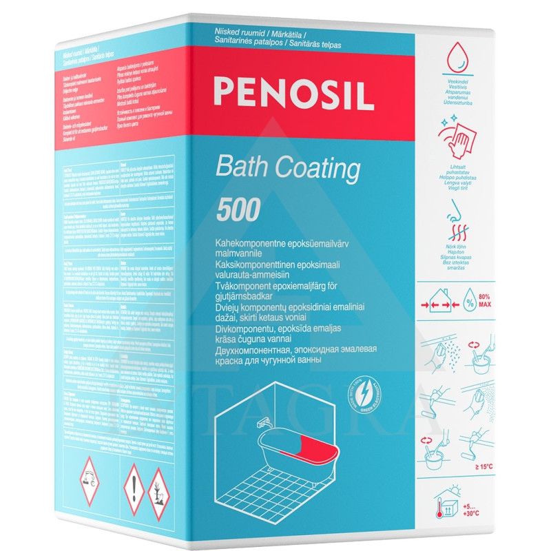 Penosil Bath Coating 500 vonios renovavimo rinkinys 960 g