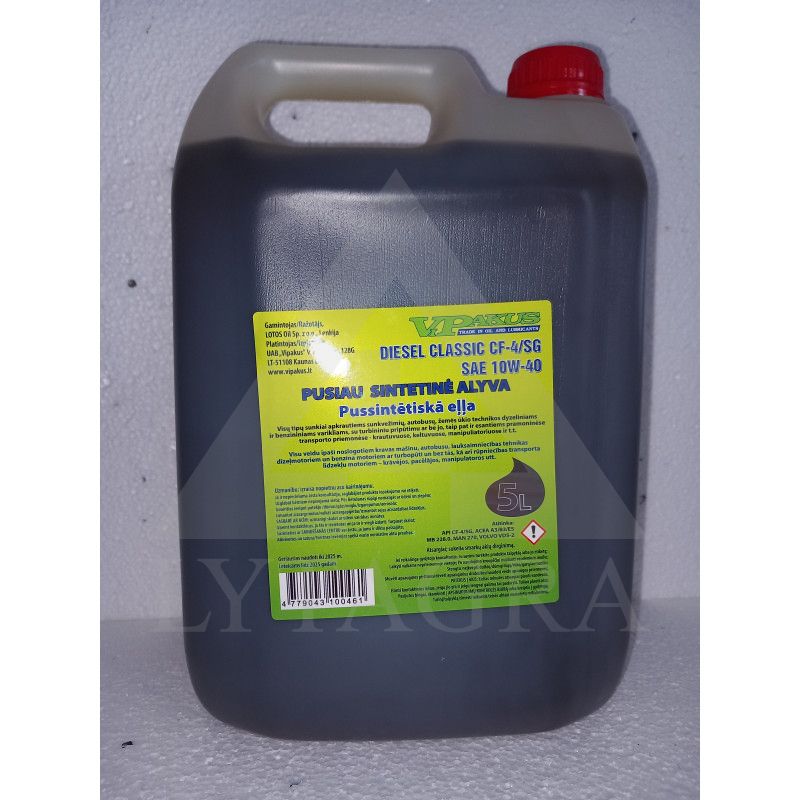 ALYVA PUS SINTET 10W40 5L DIESEL CLASSIC