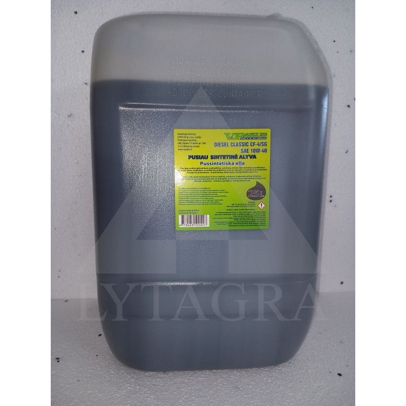 ALYVA PUS SINTET 10W40 25L DIESEL CLASSIC