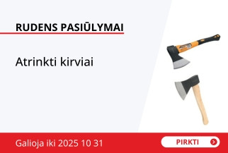 Atrinkti kirviai