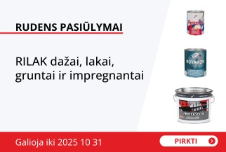 RILAK dažai, lakai, gruntai ir impregnantai