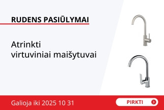 Atrinkti virtuviniai maišytuvai