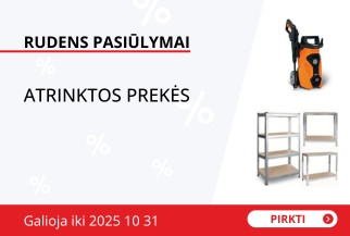 ATRINKTŲ PREKIŲ PASIŪLYMAI!